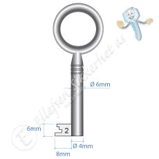 Junie 8x6-3 Nøkkel Nr. 2