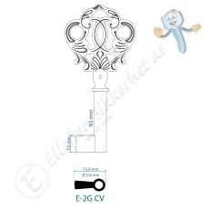 E-2GCV Nøkkelemne Brun