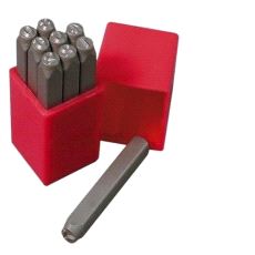 LA040 Stempel 3mm tall 0-9