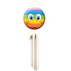 TV-3D Nøkkelemne Smiley D8