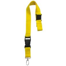 6-068 Nøkkelbånd med klips. Gul