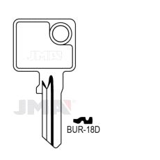 BUR-18D Nøkkelemne