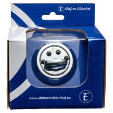 5572-E Knappsylinder Fkr. M/Ring sv.pk