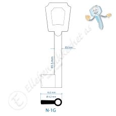 N-1G Nøkkelemne Messing