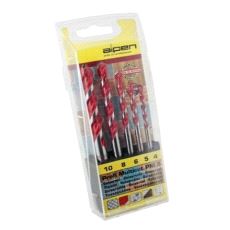 LT428 Alpen Bor i Etui, 5 stk.