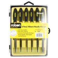 LA019 Filsett for nøkler. 6 Filer