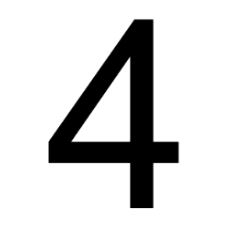 Husnummer Folie 4