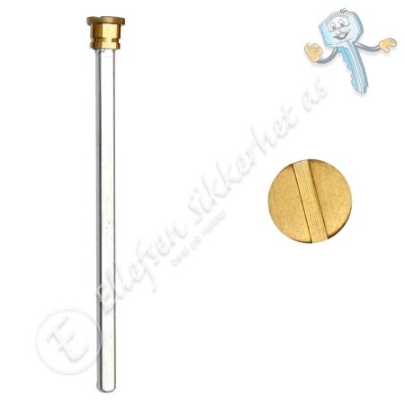 Lang Toalettpinne 100mm Msm