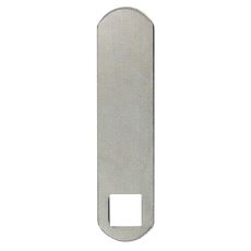 MX307/S70 Låsetunge Rett 70mm. Firkant