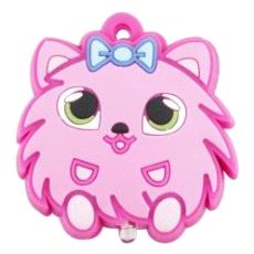 CA312 Plastkappe med Led, Pink Furry