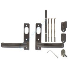 E2131 Balkongdørvrider Sort