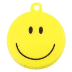 CA310 Plastkappe med Led, Gul Smiley