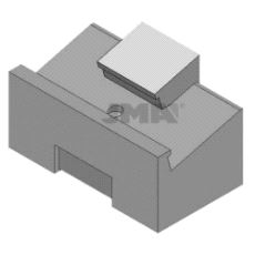 AD-15 Adapter for filing av nøkler i 15 grader