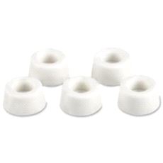 12033 Dørstopper 10mm Ø10mm hvit 5 stk.