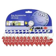 CA151 Nøkkelanheng Hjerte 12 stk.