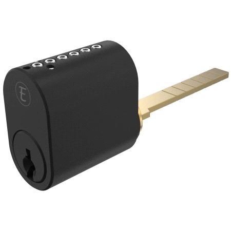 5537-E Esp. Sylinder Sort matt. 508 profil