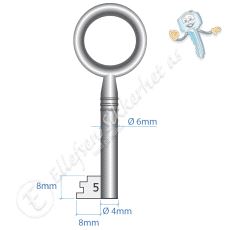 Junie 8x8-3 Nøkkel Nr. 5