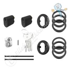 5525C-E Sylindersett Multi Sort matt sv.pk