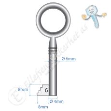 Junie 8x8-3 Nøkkel Nr. 6