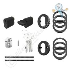 5525-E Sylindersett Multi Sort matt sv.pk