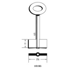 1619G Nøkkelemne