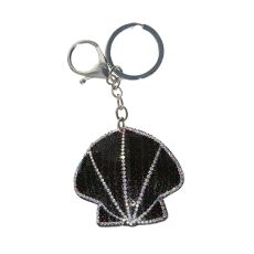 6-0407 Nøkkelanheng Skjell Sort