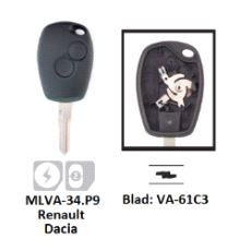 MLVA-34.P9 Bilnøkkel Skall