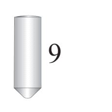 Stift Nr. 9 Ellefsen / Trioving 508