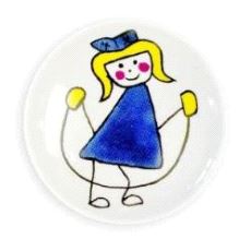 16532 Møbelknott Luna porselen Ø38mm