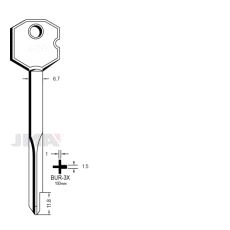 BUR-3X Nøkkelemne