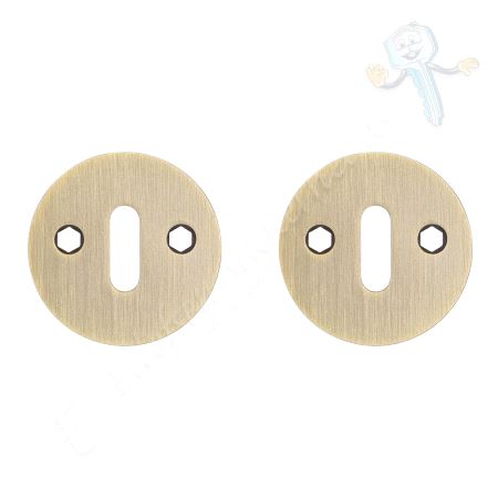 Nøkkelskilt 2mm Bronse