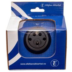 5578-E Sylinder Sort matt. M/Ring. 508 profil sv.pk