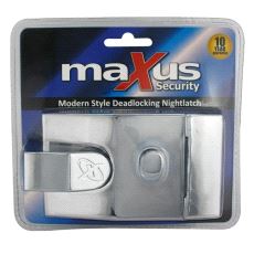 MX92/CH Smekklås Forkrommet m/sylinder. sv.pk