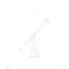 Blindskilt til 2130/2131. Hvit