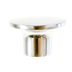 16511 Møbelknott Kreta rustfri 37x26mm