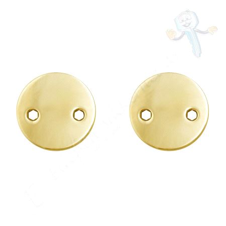 Blindskilt 2mm Msp sv.pk