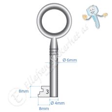 Junie 8x8-3 Nøkkel Nr. 3