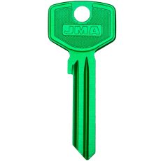 TV-3D Alu. Nøkkelemne Lys Grønn