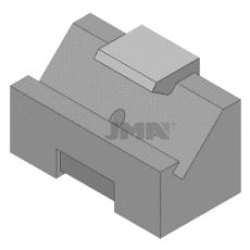 AD-45 Adapter for filing av nøkler i 45 grader