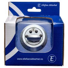 5572-E Knappsylinder Fkrm. M/Ring sv.pk