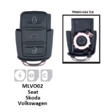 MLVO02 bilnøkkel skall