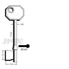 ER-4G Nøkkelemne