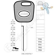 TP00 FO-16.P Transponderemne, FO26T0