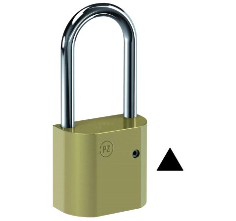 PZ50/80 Hengelås for Trekantnøkkel 8mm