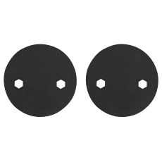 Blindskilt 2mm Sort matt sv.pk