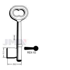 REX-1G Nøkkelemne