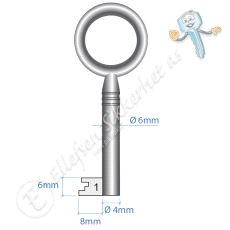 Junie 8x6-3 Nøkkel Nr. 1