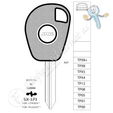 TP00 SIX-3.P3 Transponderemne