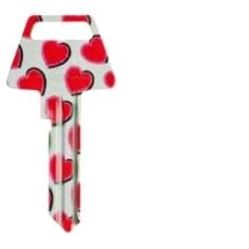 RU-5D Nøkkelemne Hjerter