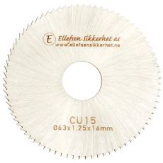 Fres CU15. 63 x 1,25 x 16 Tilholder